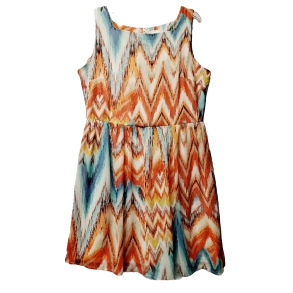 ECI Multi-color dress - Picture 1 of 4